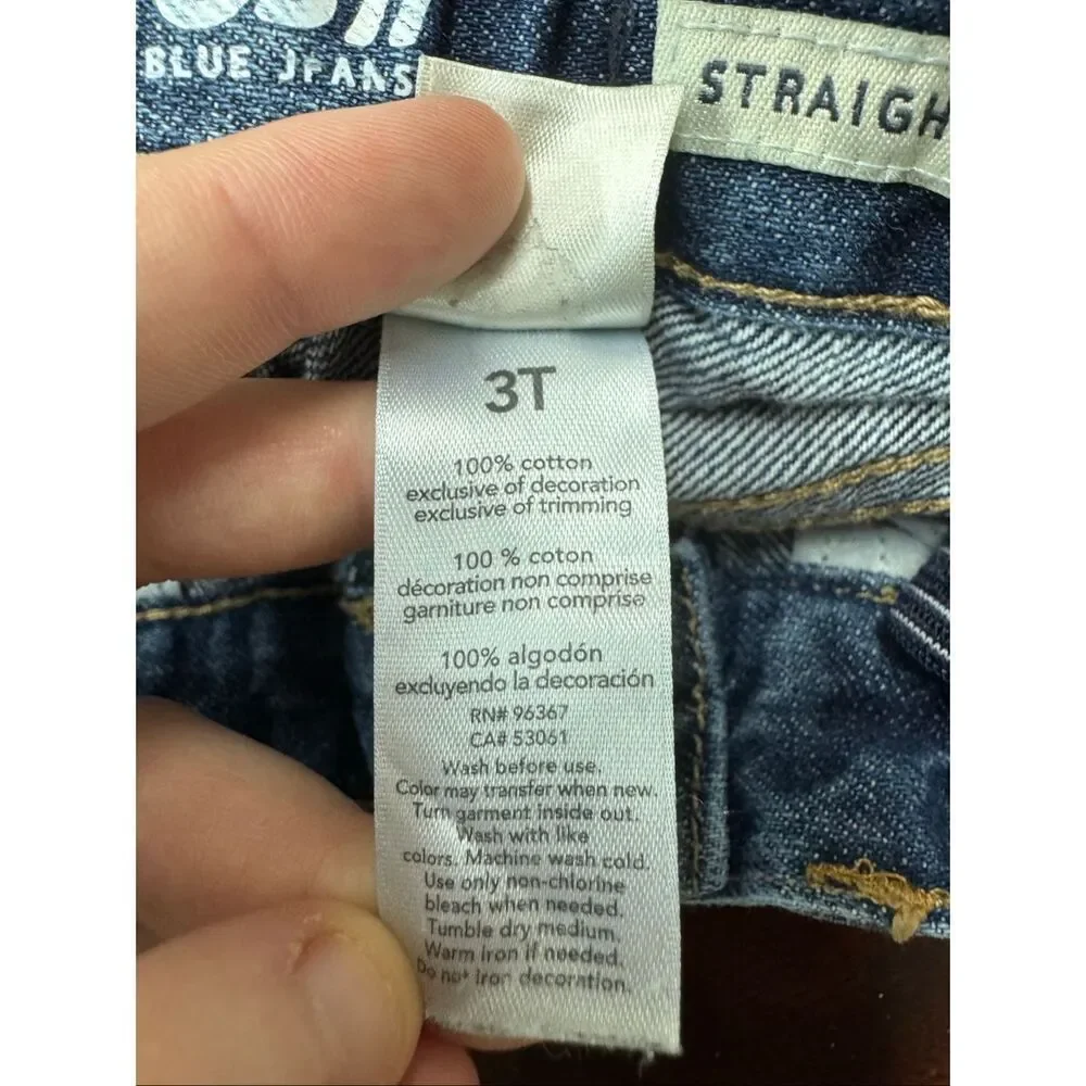 OshKosh B’Gosh Boys Straight Leg Denim Jeans Size 3T